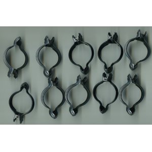 CAFE CLIPS 35MM BLACK price is per pack of 10