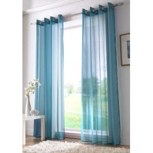 TEAL RINGTOP VOILE PANELS PRICE IS PER PANEL