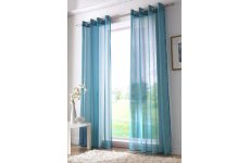 TEAL RINGTOP VOILE PANELS PRICE IS PER PANEL