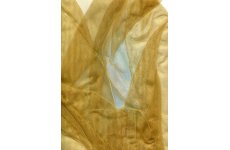 Organza Gold sheer fabric 150cm wide price is per metre