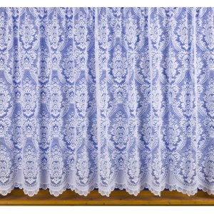 Claudia White Lace Net Curtain