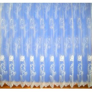 Mary Rose White Net Curtain