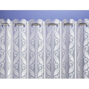 CORSICA PLEATED LACE BLIND white or cream