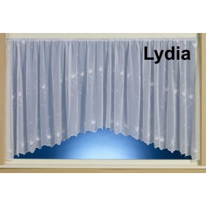 LYDIA WHITE  EMBROIDERED VOILE FROM OUR PRINCES KATE RANGE