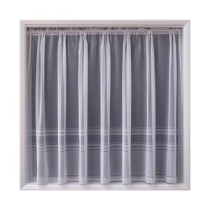 HUDSON WHITE NET CURTAIN