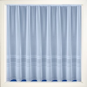 Hudson White Net Curtain