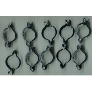 CAFE CLIPS 35MM BLACK price is per pack of 10