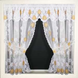 PRIMROSE WINDOW SET:priced per curtain
