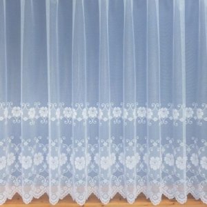 Emma White Net Curtain