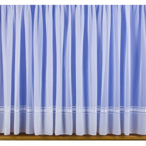 Sylvie White Voile Net Curtain
