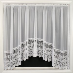 Brazil White Jardiniere Net Curtain