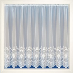 Amanda White Voile Net Curtain