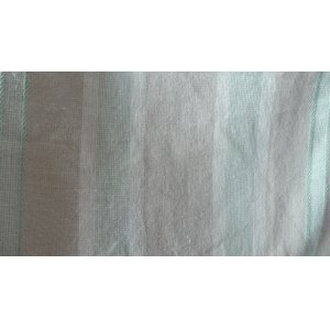 COTTON GREEN VERTICAL STRIPE FABRIC PRICE IS PER METRE