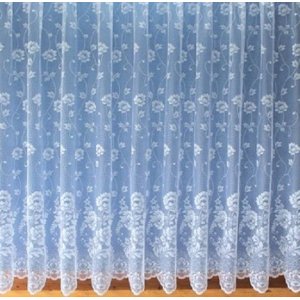 Jordan White Net Curtain