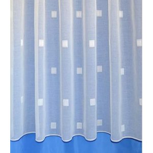 Zita White Voile Net Curtain