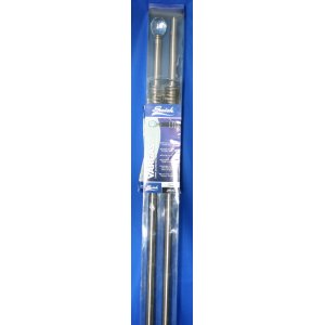 swish vargas 29mm diameter width 300cm antique brass pole with crystal finials