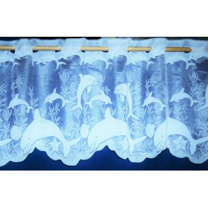 WHITE DOLPHIN CAFE CURTAIN LIMITED STOCK LEFT