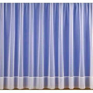 Jane Fire Retardant White Net Curtain