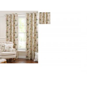 HARRIET 100% COTTON CURTAINS CUSTOM MADE NON RETURNABLE