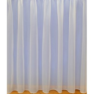 Montana cream voile with lead weighted base