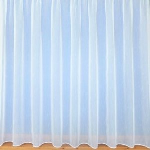 Fire Retardant Sultan textured white voile