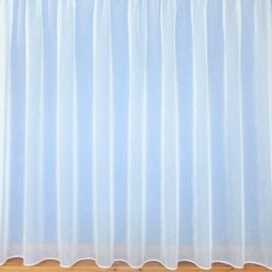 Fire Retardant Sultan textured white voile