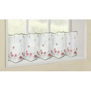 HARROGATE VOILE CAFE CURTAIN PANELS