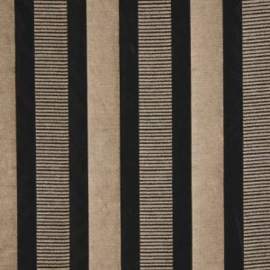 TAIPEI BLACK EYELET TOP CURTAINS CUSTOM MADE TO YOUR EXACT DROP FREE OF CHARGE