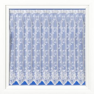 Stafford White Net Curtain