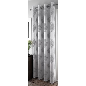 FR TREATED ROMSEY SILVER EYELET PANEL
