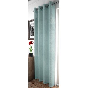FR TREATED Abingdon duck egg panel 140cm wide