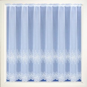 Amber white embroidered voile discounted 15% off