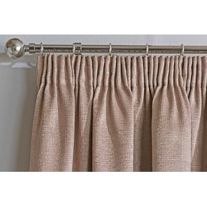 MATRIX LATTE PENCIL PLEAT CURTAINS