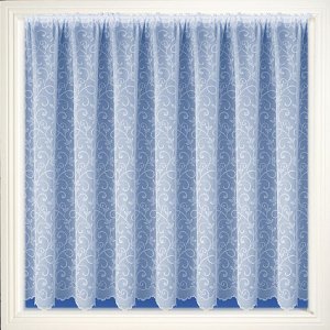 Bedford white net curtain