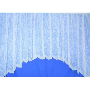 Carlisle white jardiniere Net Curtain