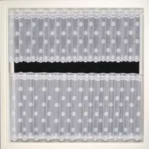 DALLAS CAFE CURTAIN WHITE