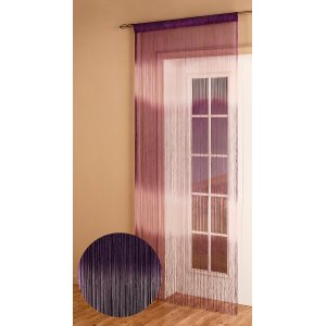 HORIZON PLUM STRING PANEL:PRICE IS PER PAIR  100CM  WIDE