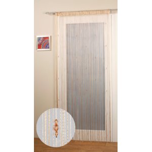 SPARKLE GOLD STRING PANEL:100CM WIDE