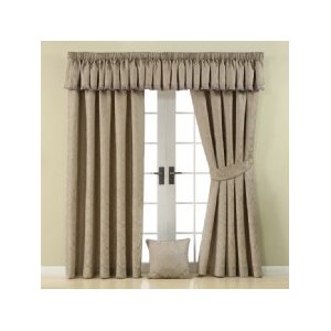 ASHTON TAUPE BELFIELD CURTAINS: