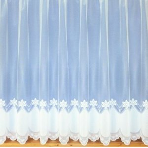 Olivia White Net Curtain