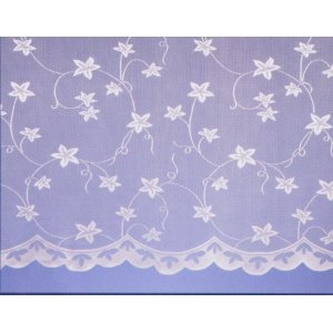 STARBURST NET CURTAIN: priced per metre 42 inch limited stock