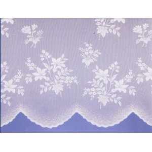 Evesham White Net Curtain