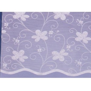 Bahamas White Net Curtain