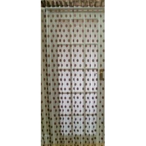 CANDY BROWN CURTAIN PANEL: