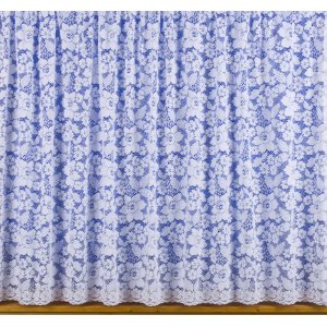 Rome White Net Curtain