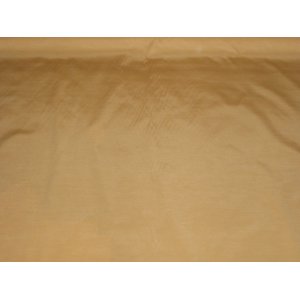 FAUX GOLD SILK FABRIC 54 INCH WIDE  ROLL END  PRICE IS FOR 7 MTRS