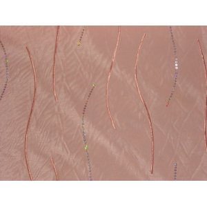 INDIA FAUX SILK PINK WITH PINK EMBROIDERY & SEQUINS