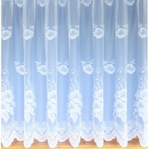 Stella White Net Curtain