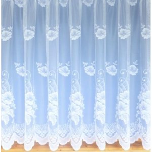 Stella White Net Curtain