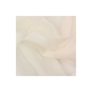 PLAIN CREAM VOILE FABRIC 150CM WIDE please change the quantity required in the box